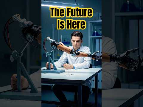 Next-gen bionic arm in action. #BionicArm #Prosthetics #FutureTech #Robotics #CyberLimb