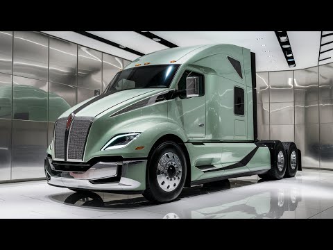 Unveiling the 2025 Kenworth K370E: The All-Electric Truck Revolutionizing the Road!