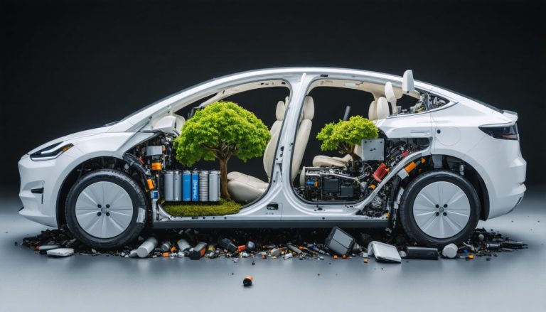 Revolução nas Baterias de Veículos Elétricos: O Poder Surpreendente dos Materiais Reciclados